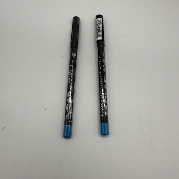 NYX Professional Makeup Other - NYX Suede Matte Lip Liner Little Denim‎ Dress Blue 2 Pack 0.03oz Each